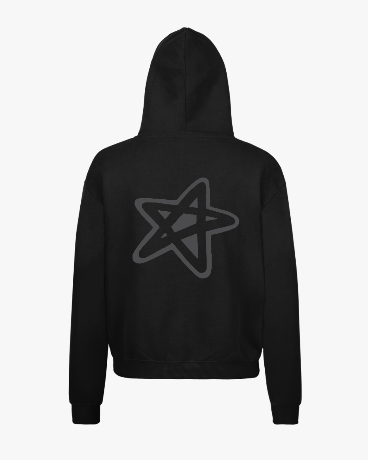 STAR HOODIE BLACK