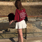 PROCRASTINATION SHIRT BURGUNDY