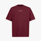 PROCRASTINATION SHIRT BURGUNDY